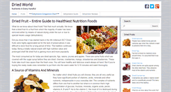 Desktop Screenshot of driedworld.com