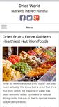 Mobile Screenshot of driedworld.com